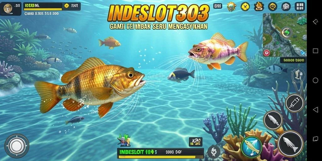 Tampilan menarik dari gameplay Tembak Ikan yang seru.