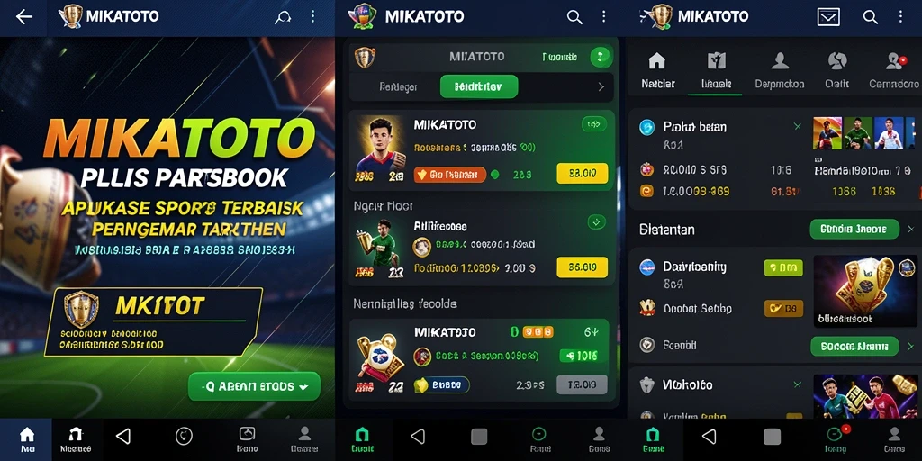 Tampilan gameplay sportsbook MIKATOTO yang menarik dan interaktif.