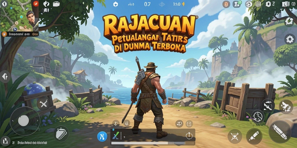 Tampilan menakjubkan dari gameplay Open World RAJACUAN.