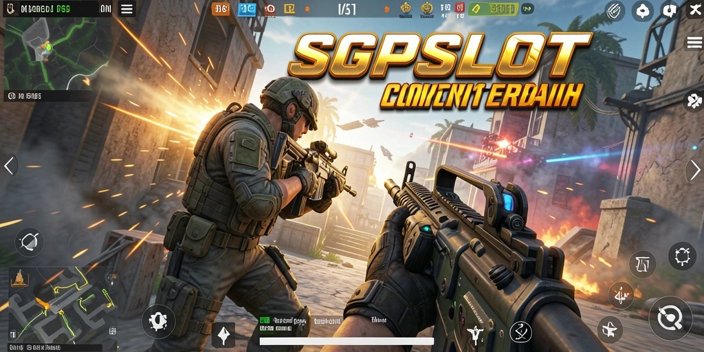 Tampilan gameplay intens SGPSLOT yang mendebarkan.