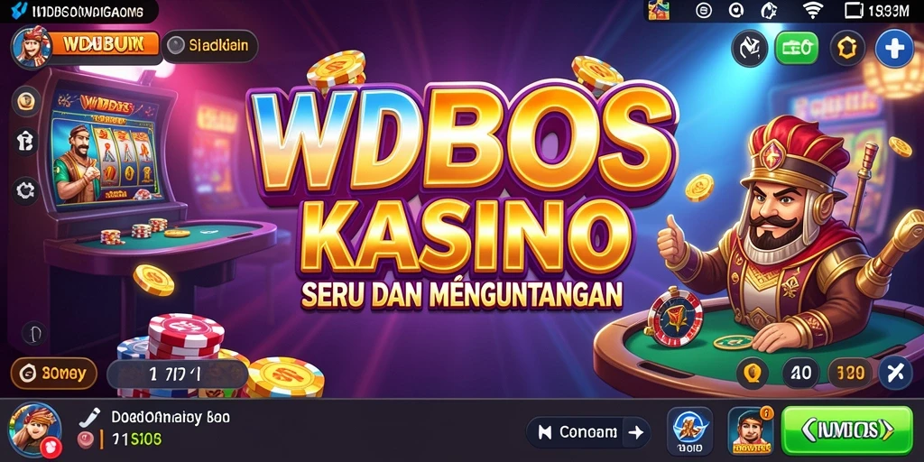 Tampilan gameplay WDBOS dengan aksi Kasino yang seru.